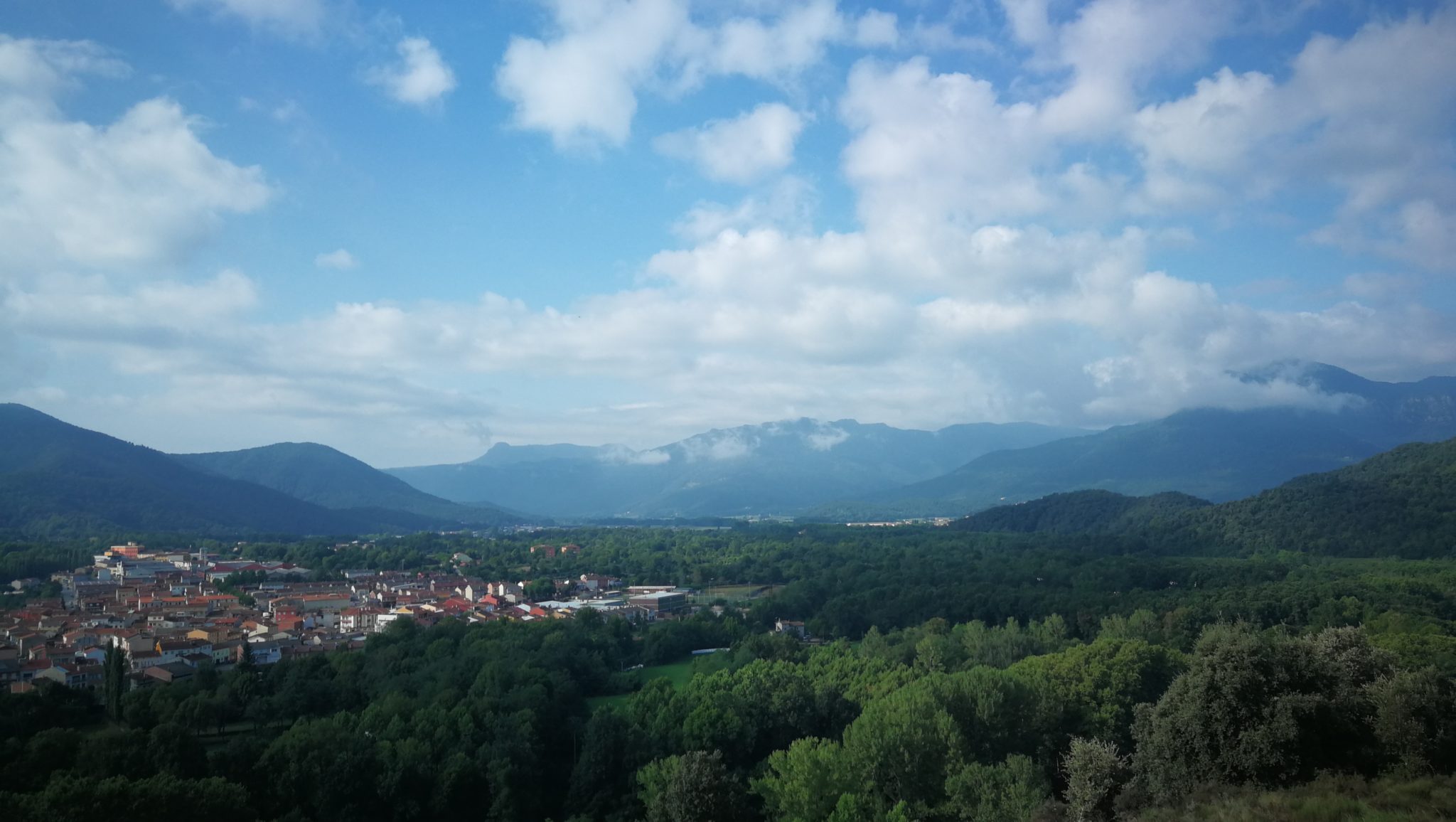 Ruta Olot -Serra de Sant Valentí de la Pinya - Carrilet